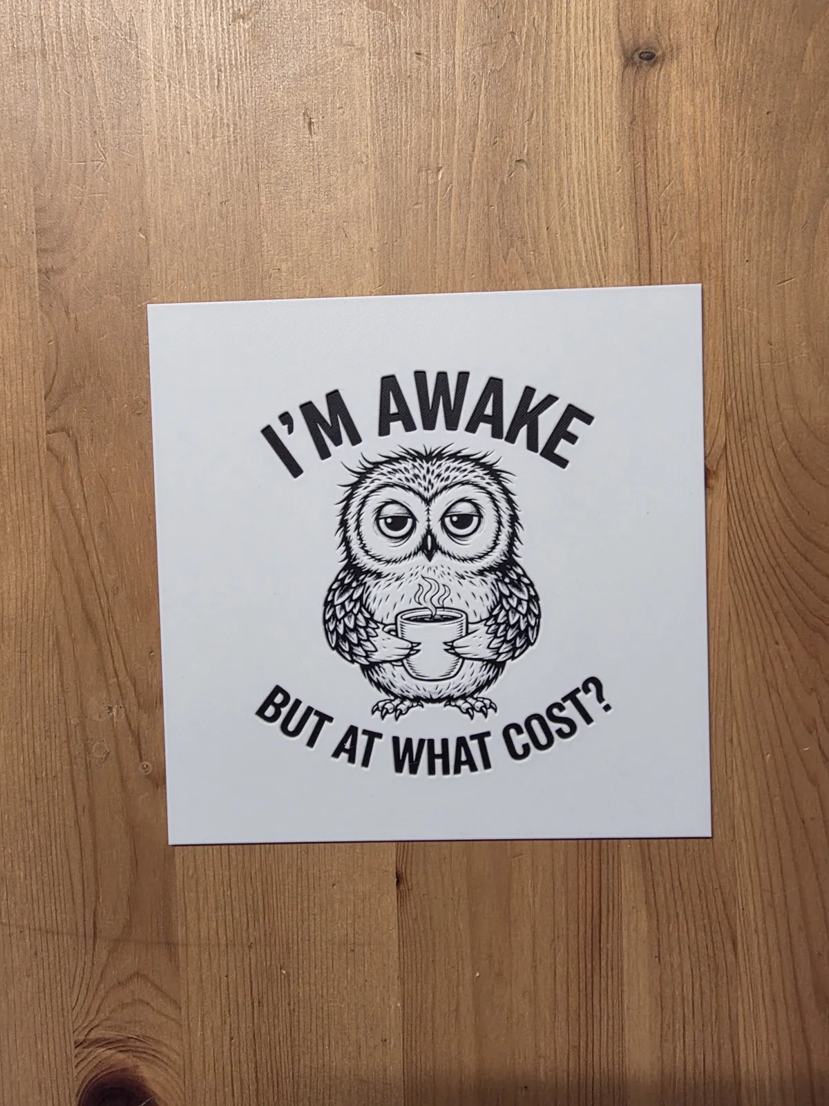 Owl Hueforge