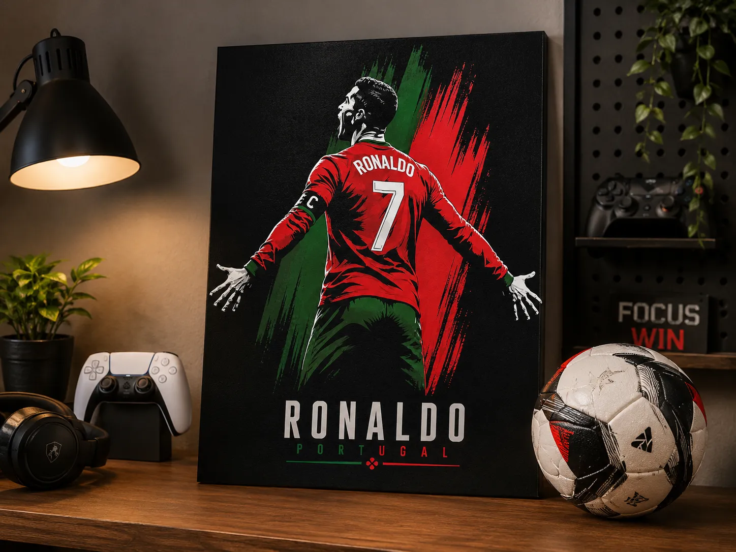 CR7 SUI Celebration Poster | Hueforge