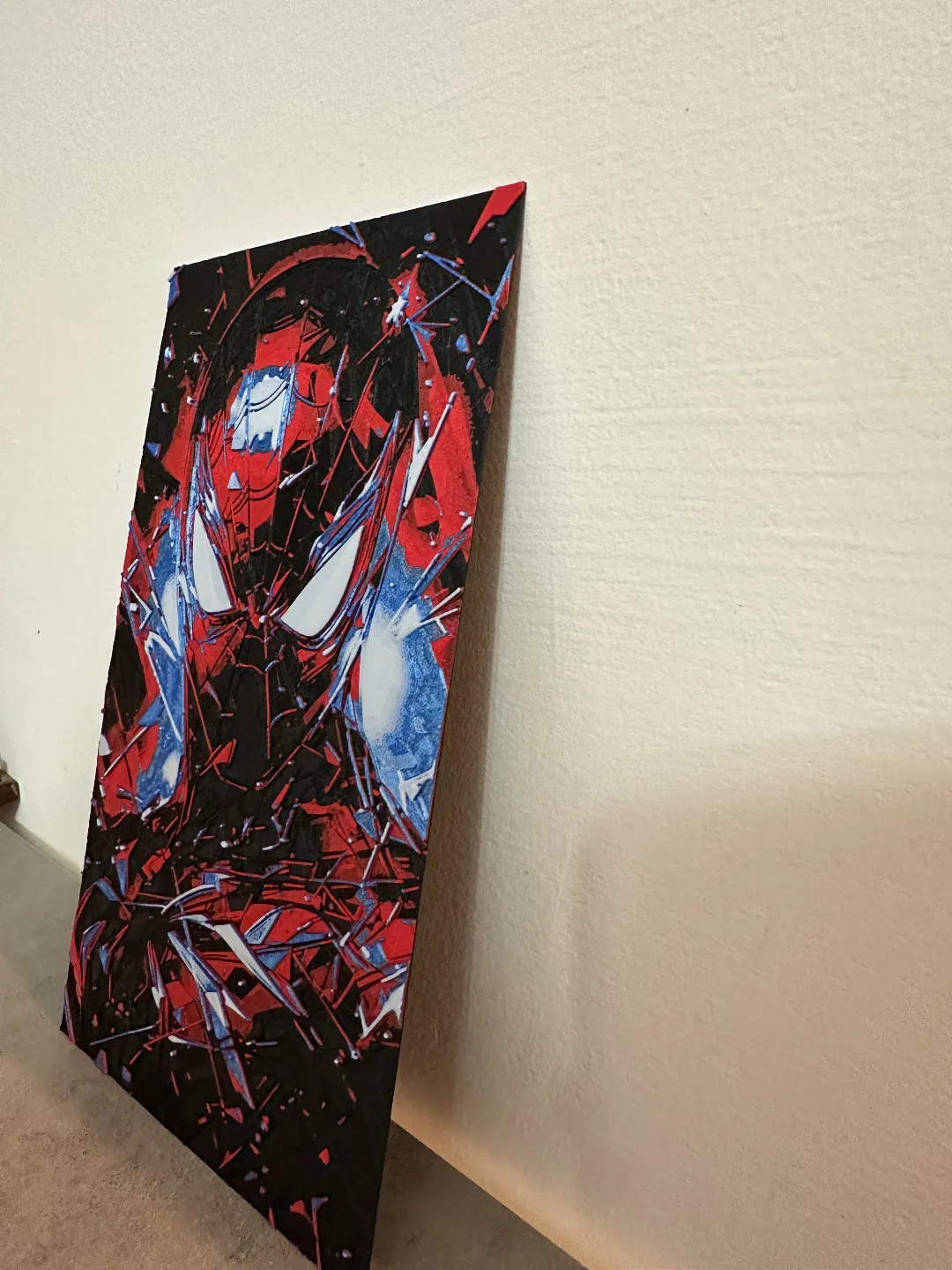 Spiderman hueforge painted final