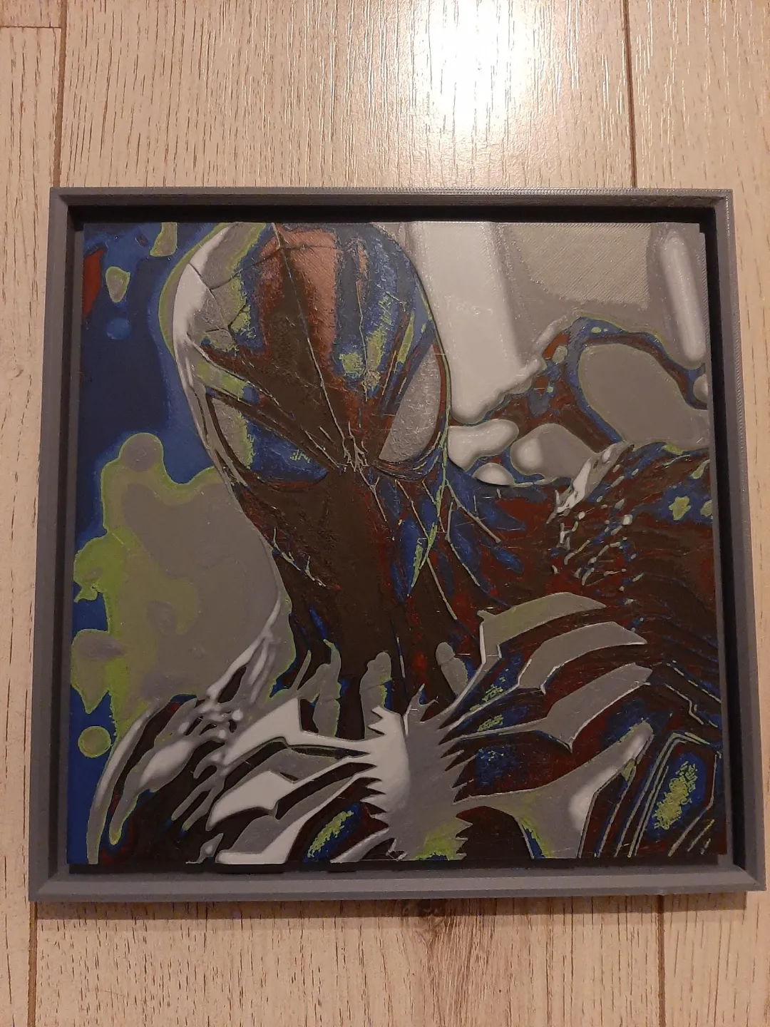 HueForge Spiderman