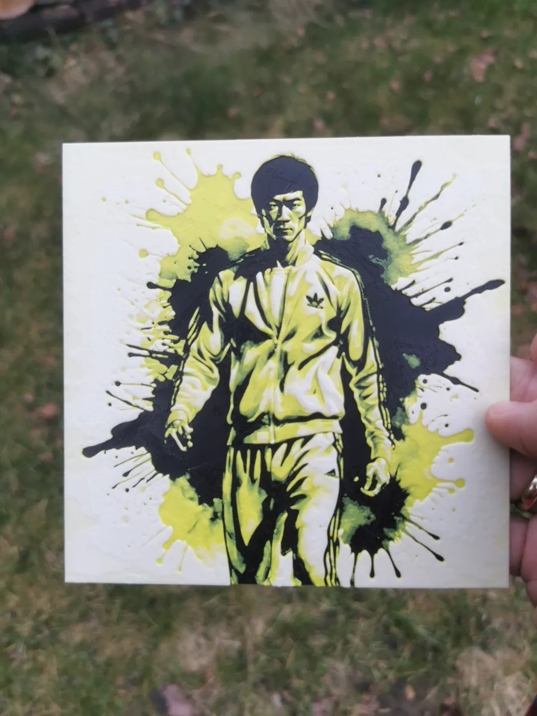 Bruce Lee hueforge