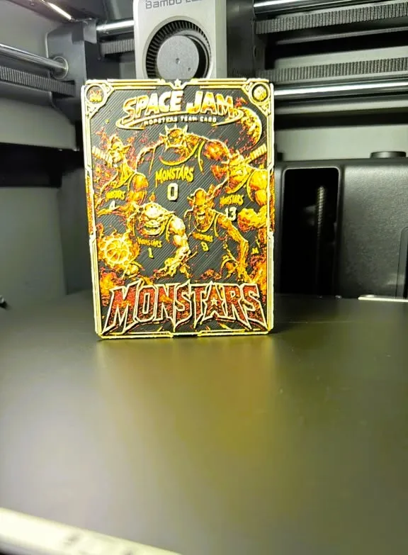 Space Jam Monstars Player Card