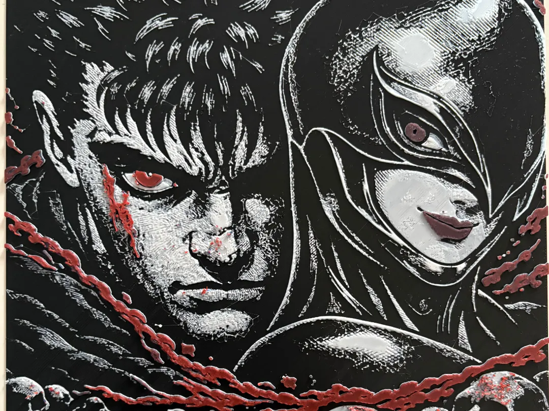 Guts & Femto (Griffith) from Berserk
