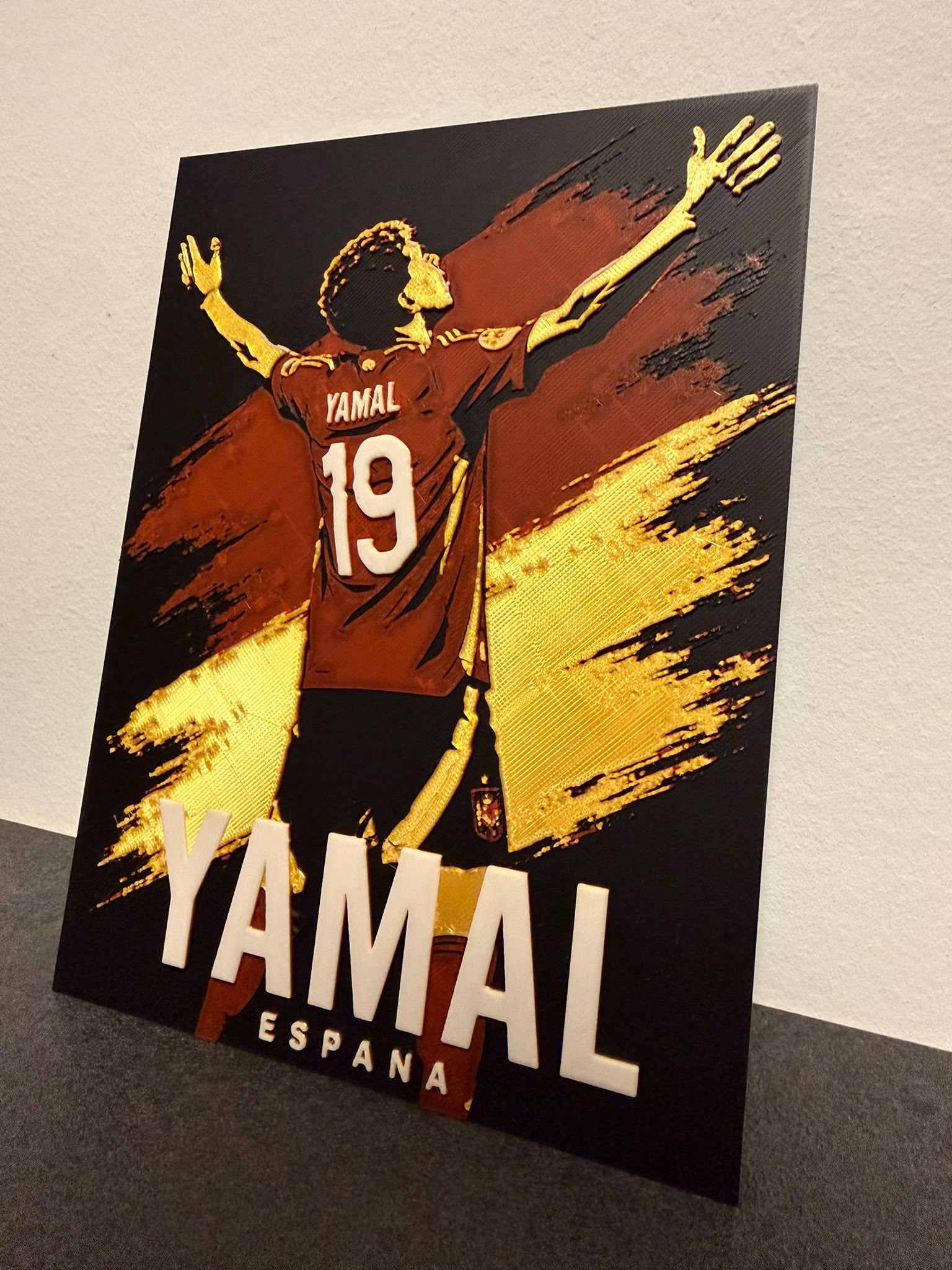 Yamal #19 Spain Hueforge Wall Art