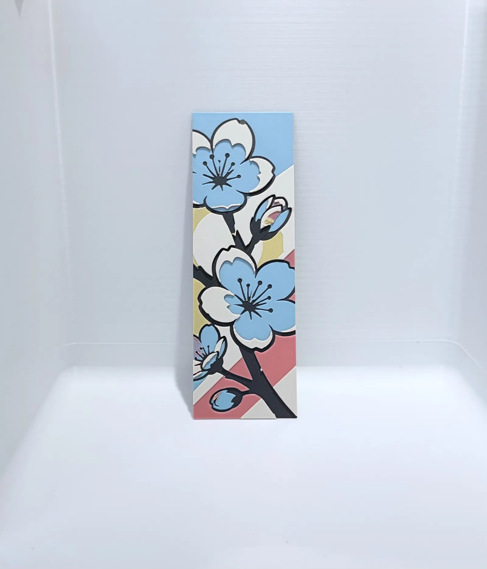 Floral Cherry Blossom Pop Bookmark - 15x5cm no ams
