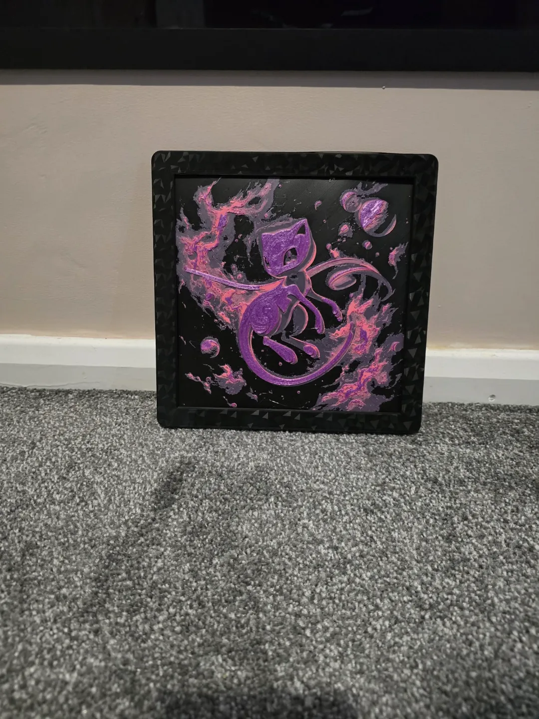 Pokémon Mew in space hue forge