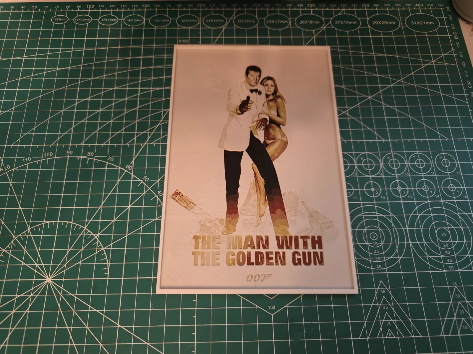 007 The Man with the Golden Gun Movie - Hueforge