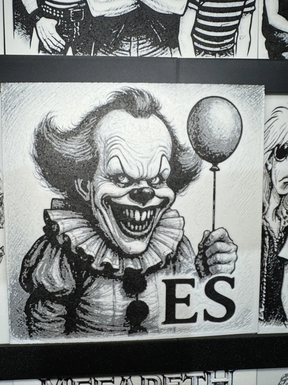 Hue Forge Karikatur Clown Pennywise aus ES