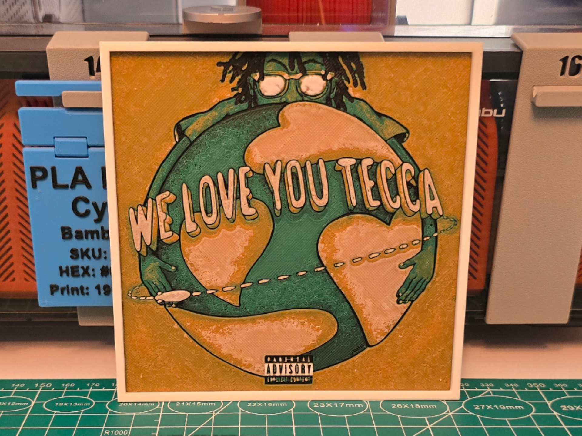 Lil Tecca "We Love You Tecca" Album - Hueforge Art