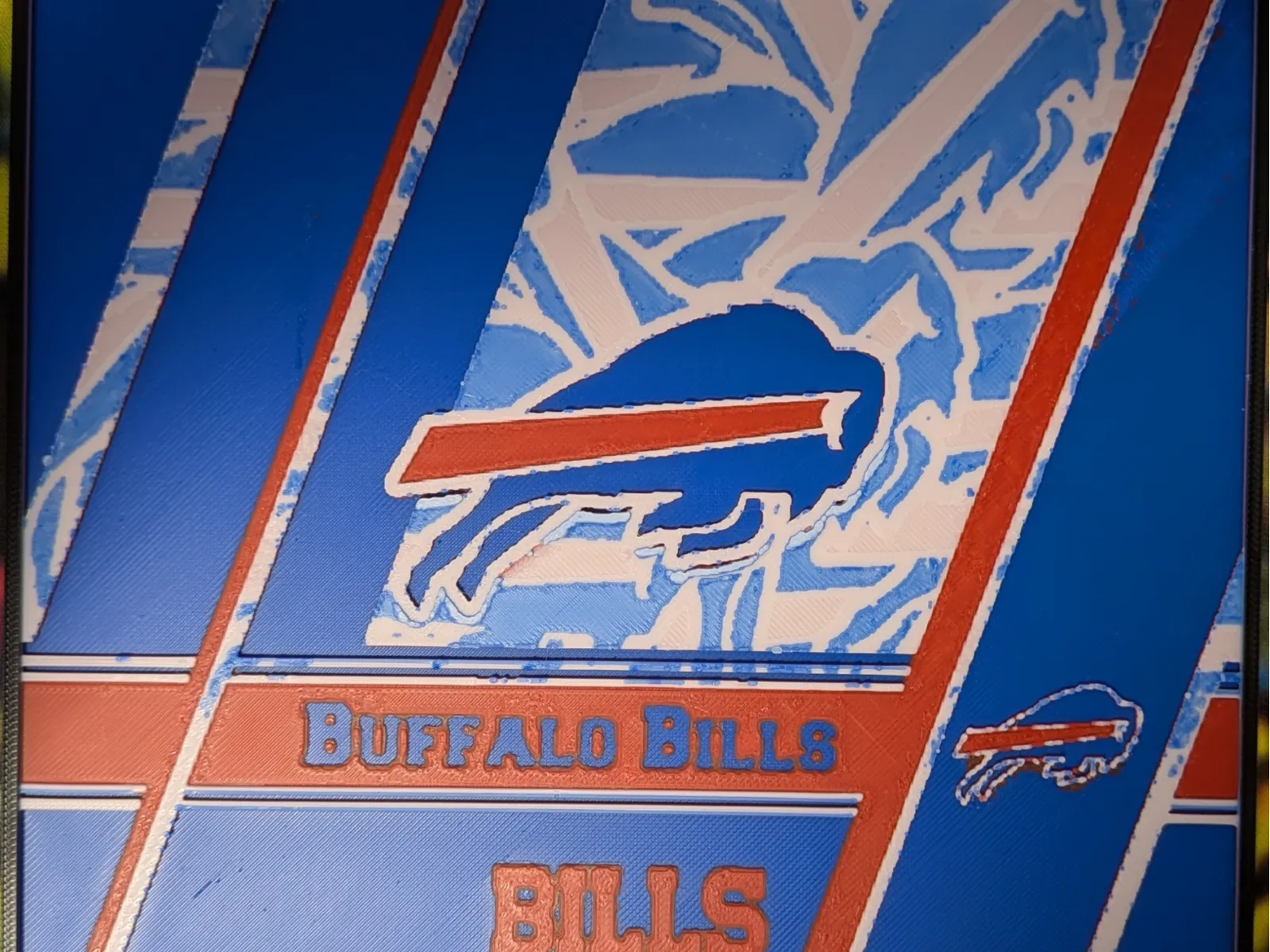 BUFFALO BILLS FLAG HUEFORGE