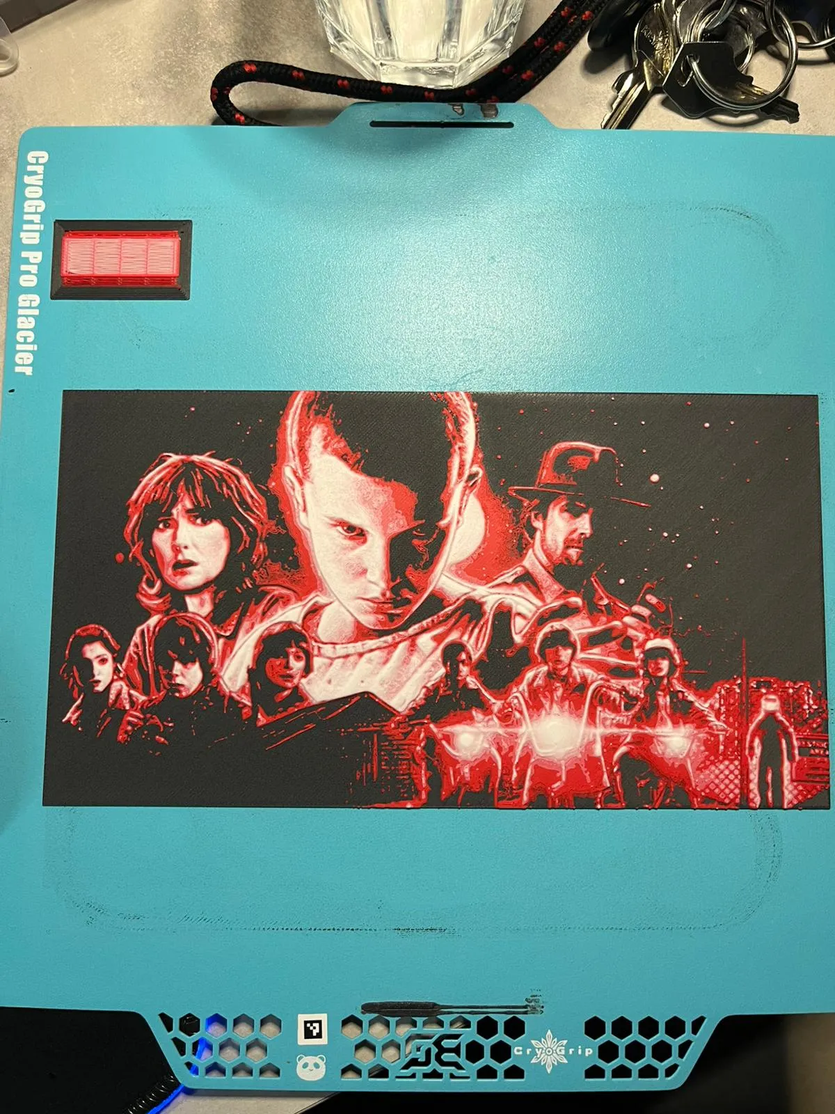 Stranger Things Hueforge PLA Simple Print <3