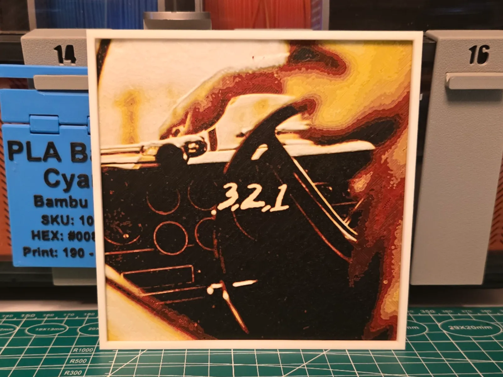 Tucker Wetmore "3,2,1" Single - Hueforge Art