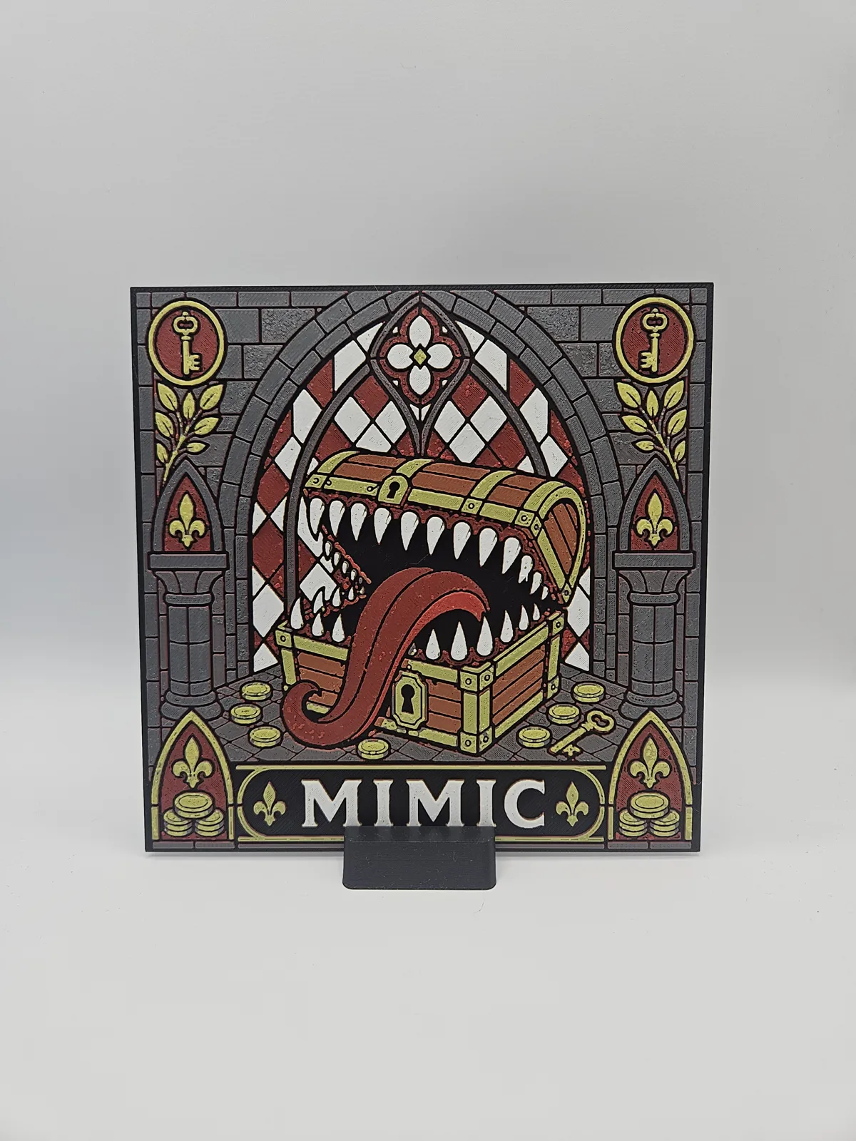 Mimic Stained Glass – D&D Inspired HueForge