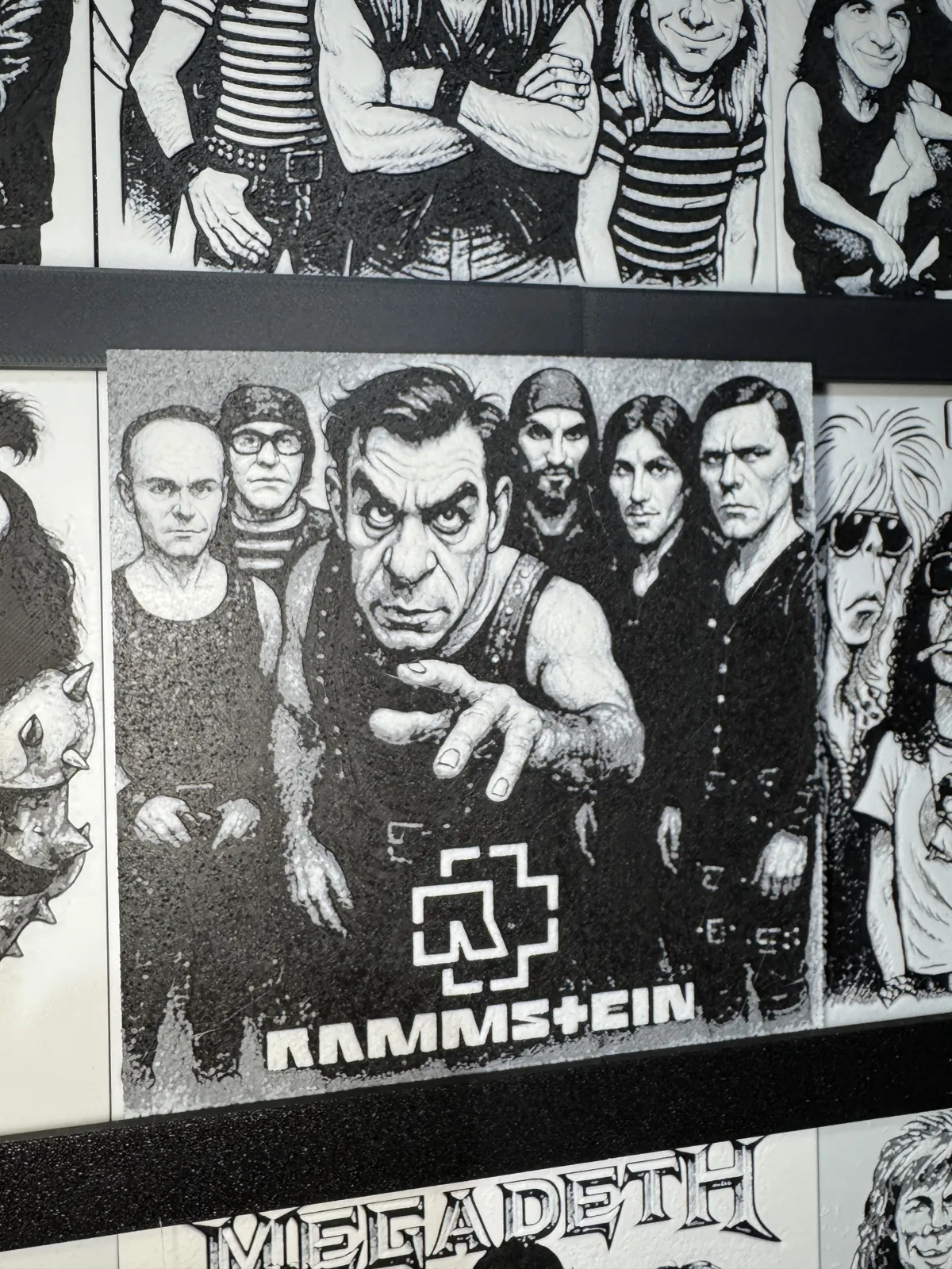 Hue Forge Karikatur Rammstein