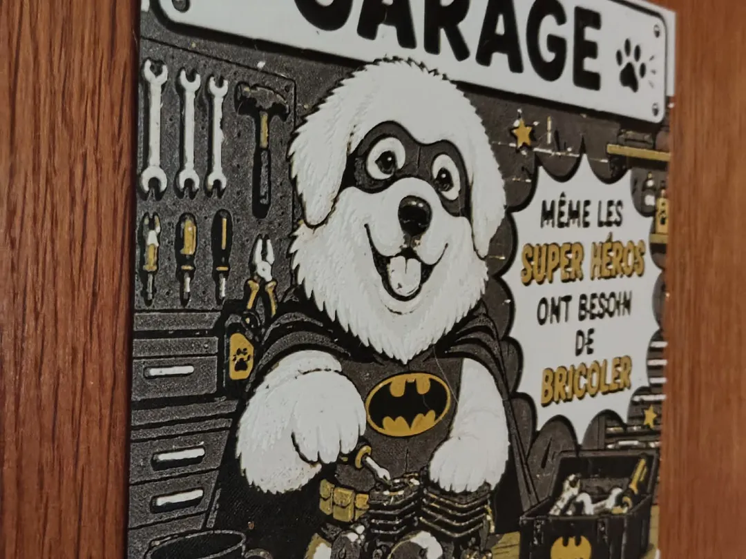 patou batman pancarte no ams hueforge