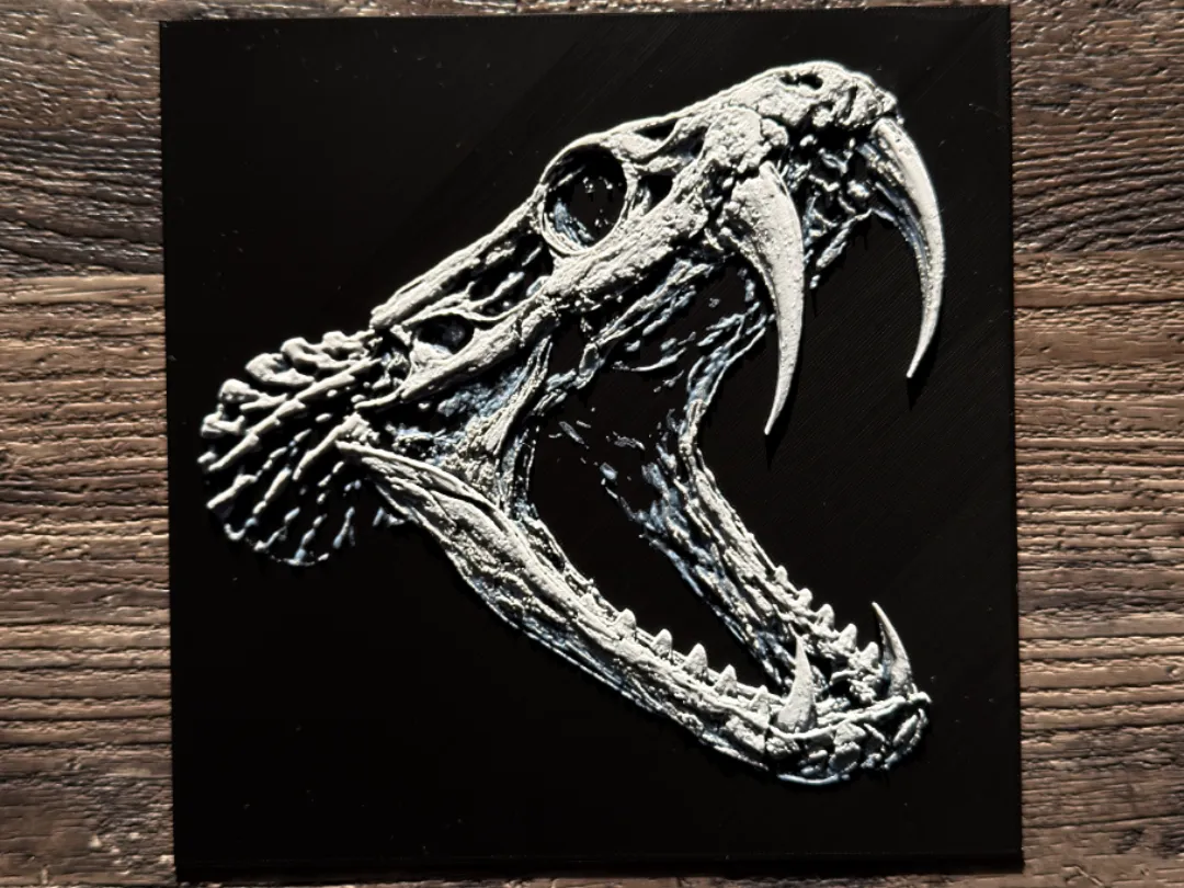 Rattlesnake Skull Series