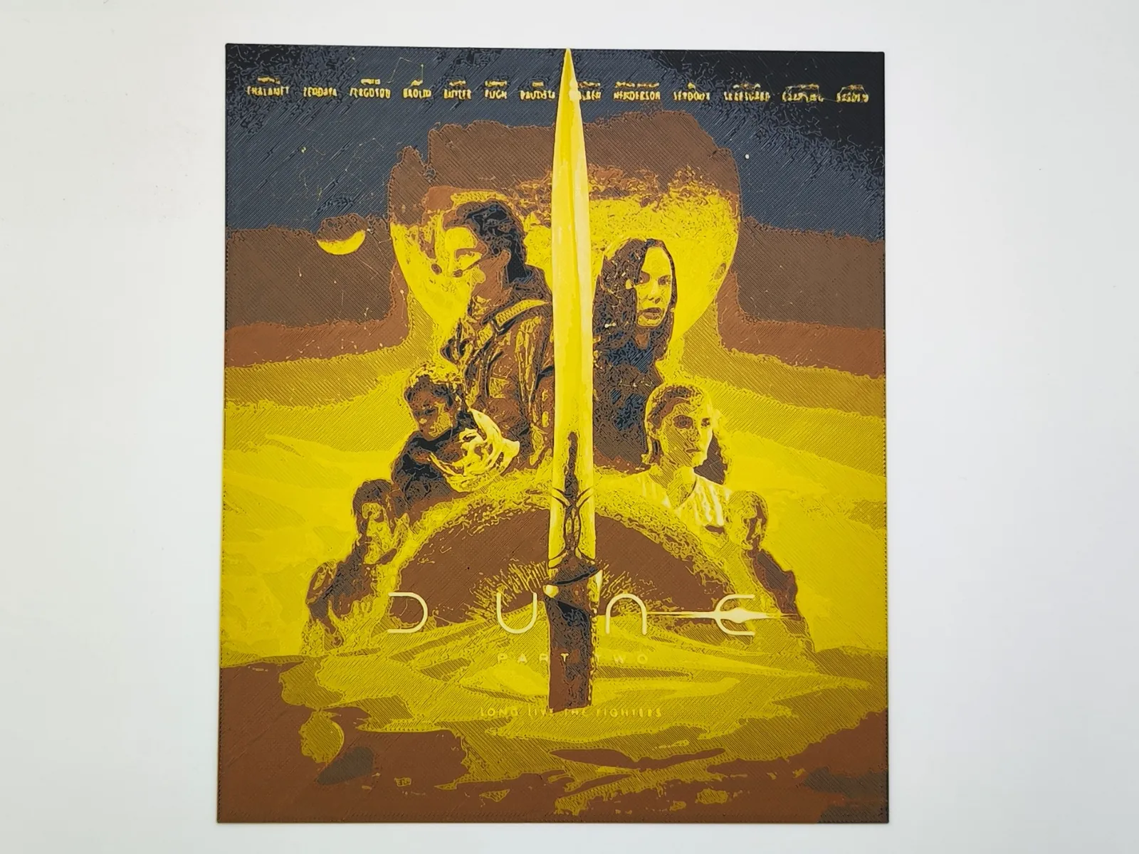 Dune 2 poster - Hueforge