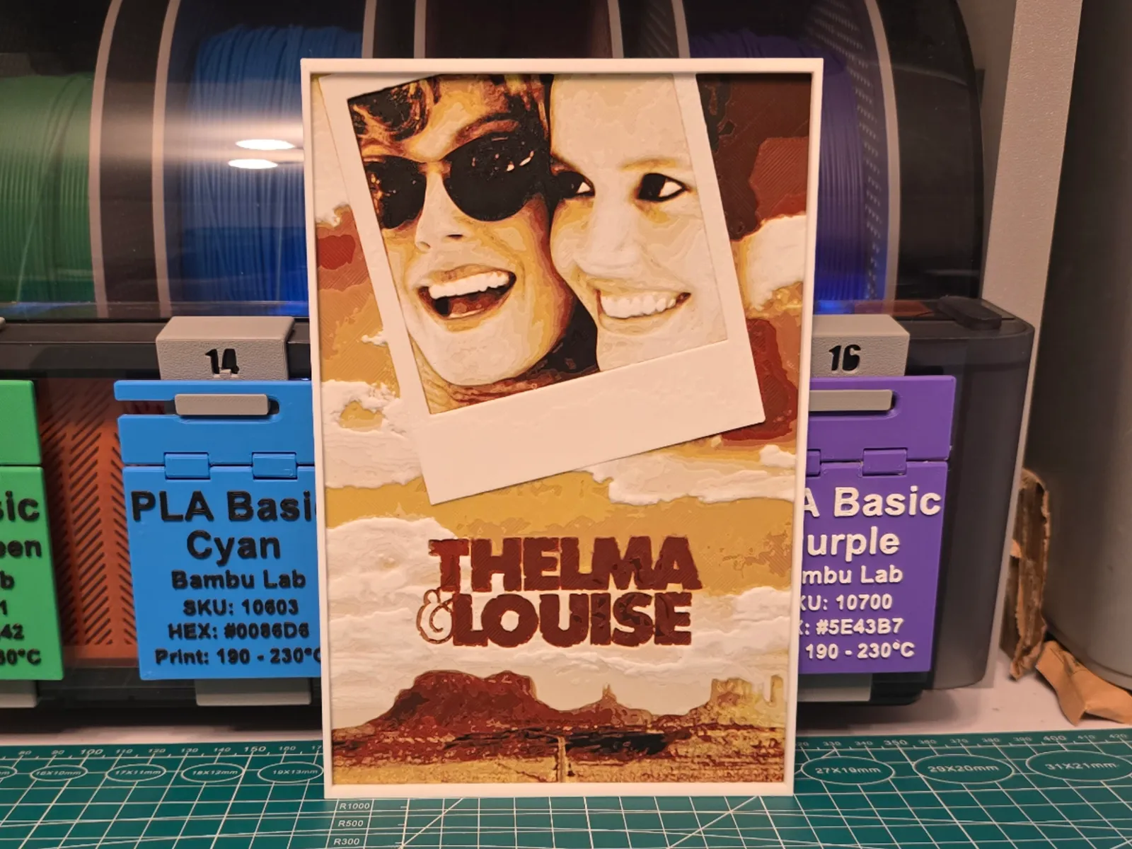 Thelma & Louise Movie Poster - Hueforge Art