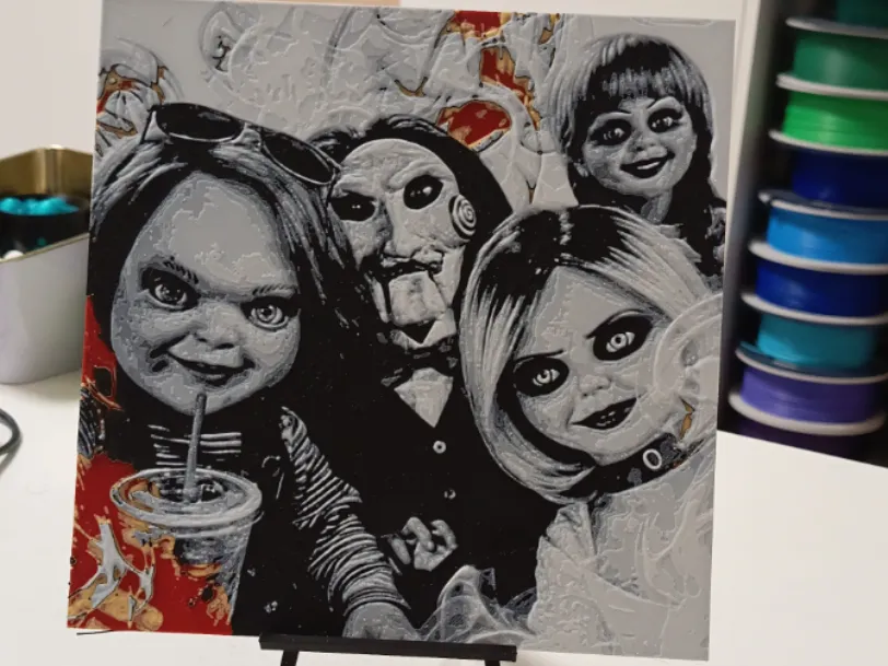 Chucky Annabell Saw Horror Hueforge