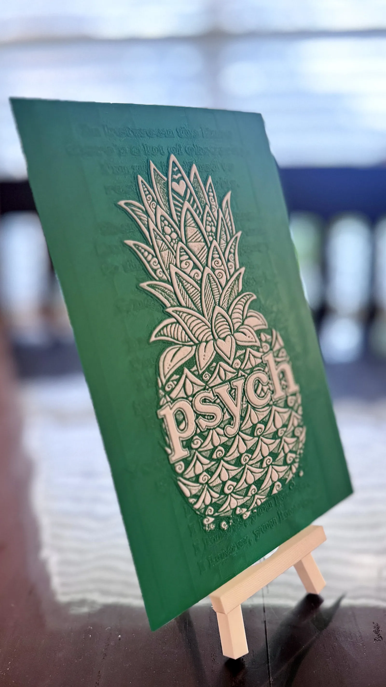 Psych Pineapple Hueforge