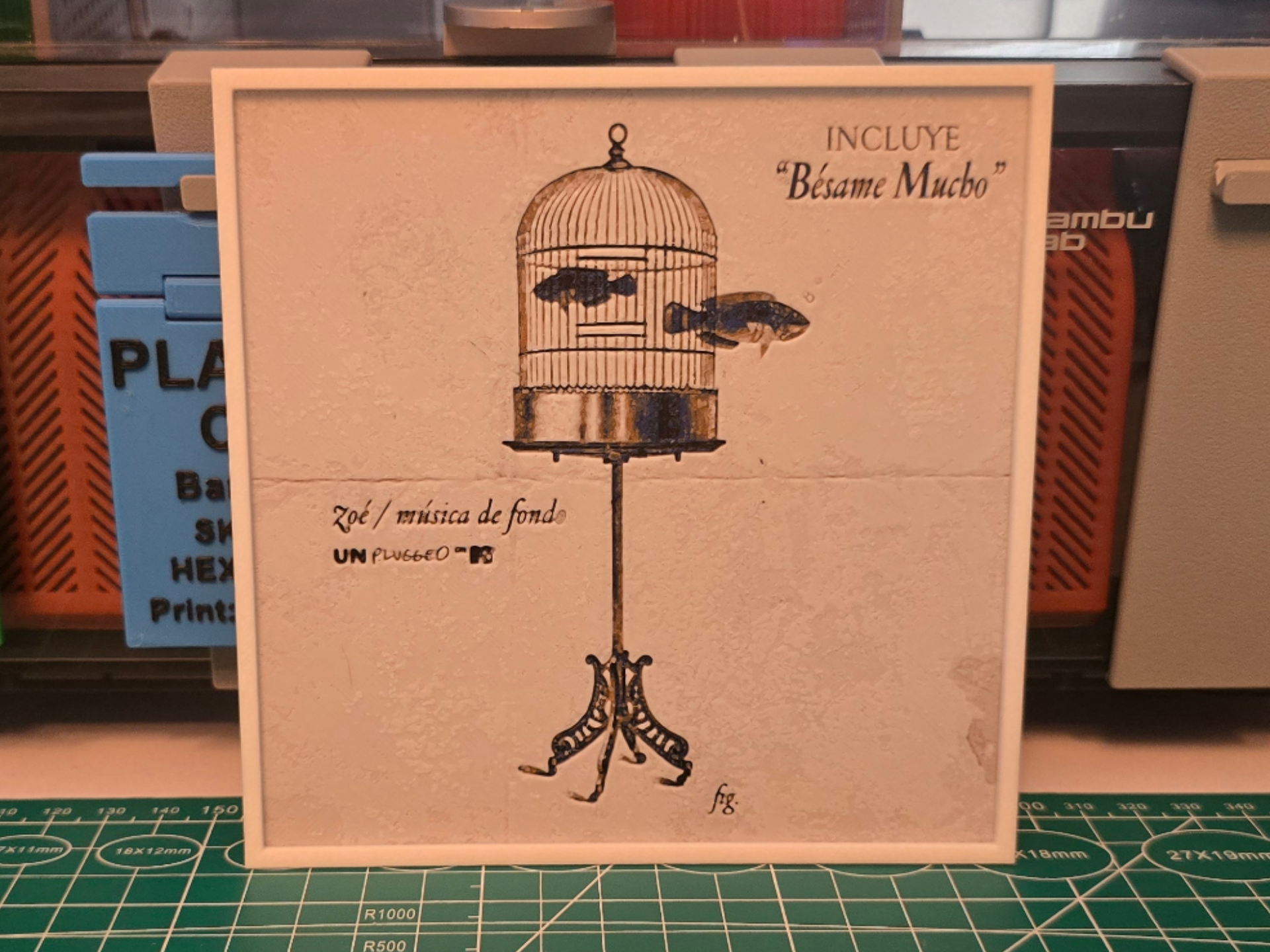 Zoé MTV Unplugged Album - Hueforge Art