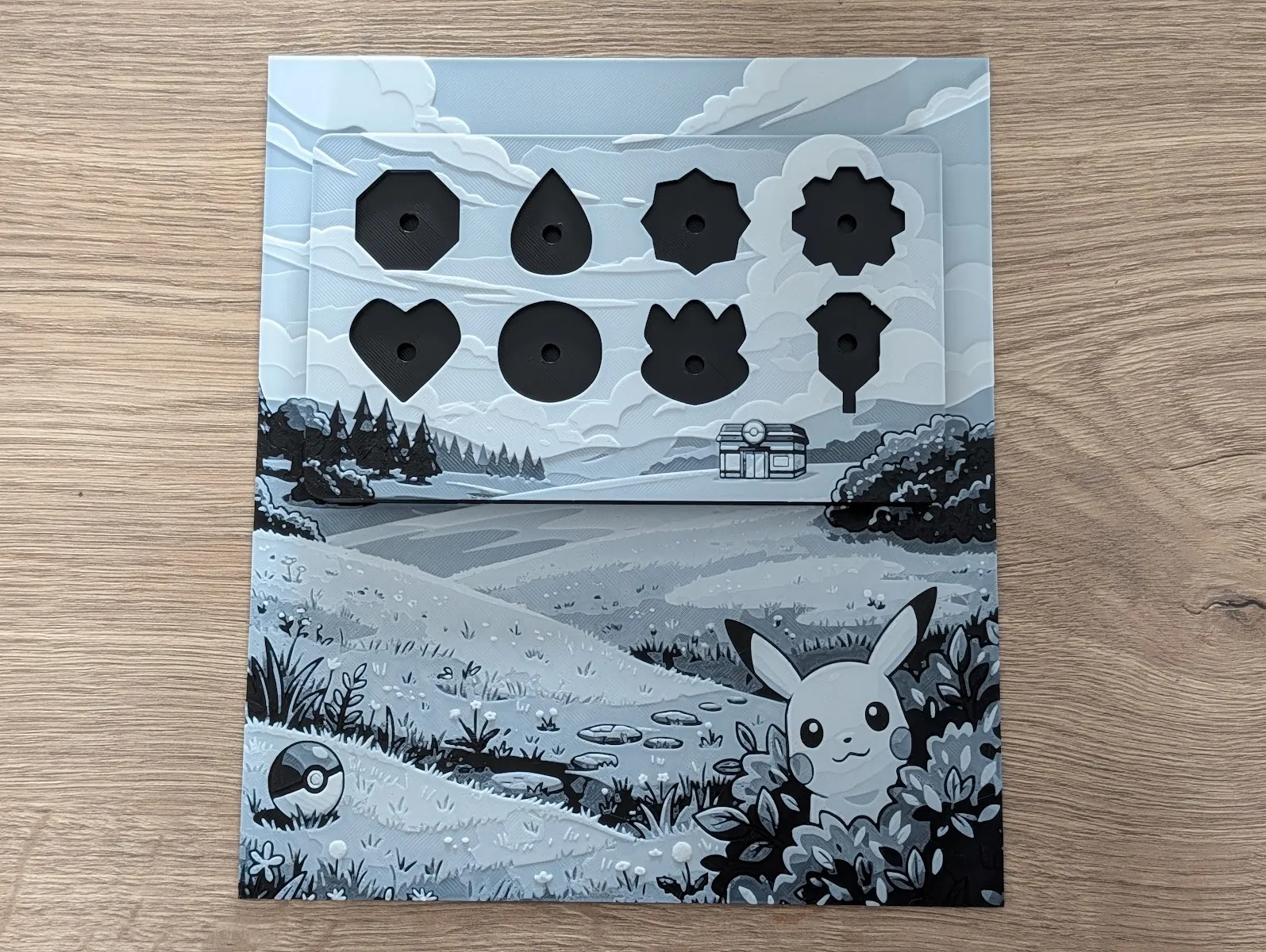 *NEW!* Kanto Gym Badge Display & Frame V2