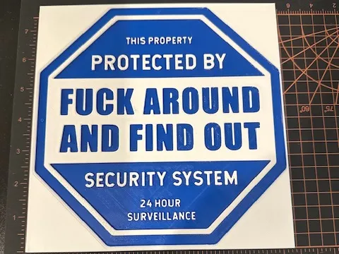 FAFO Security System