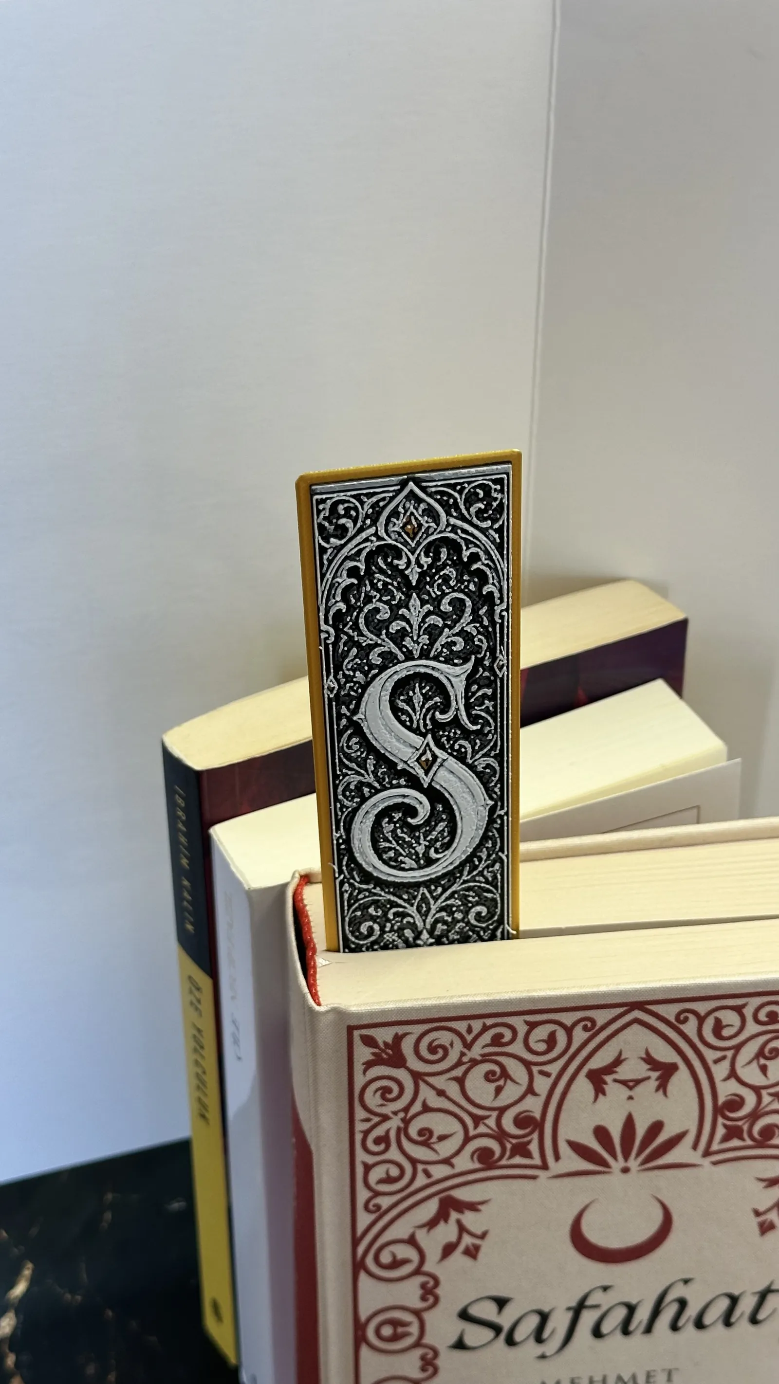 Gothic Letter S Bookmark - HueForge Alphabet