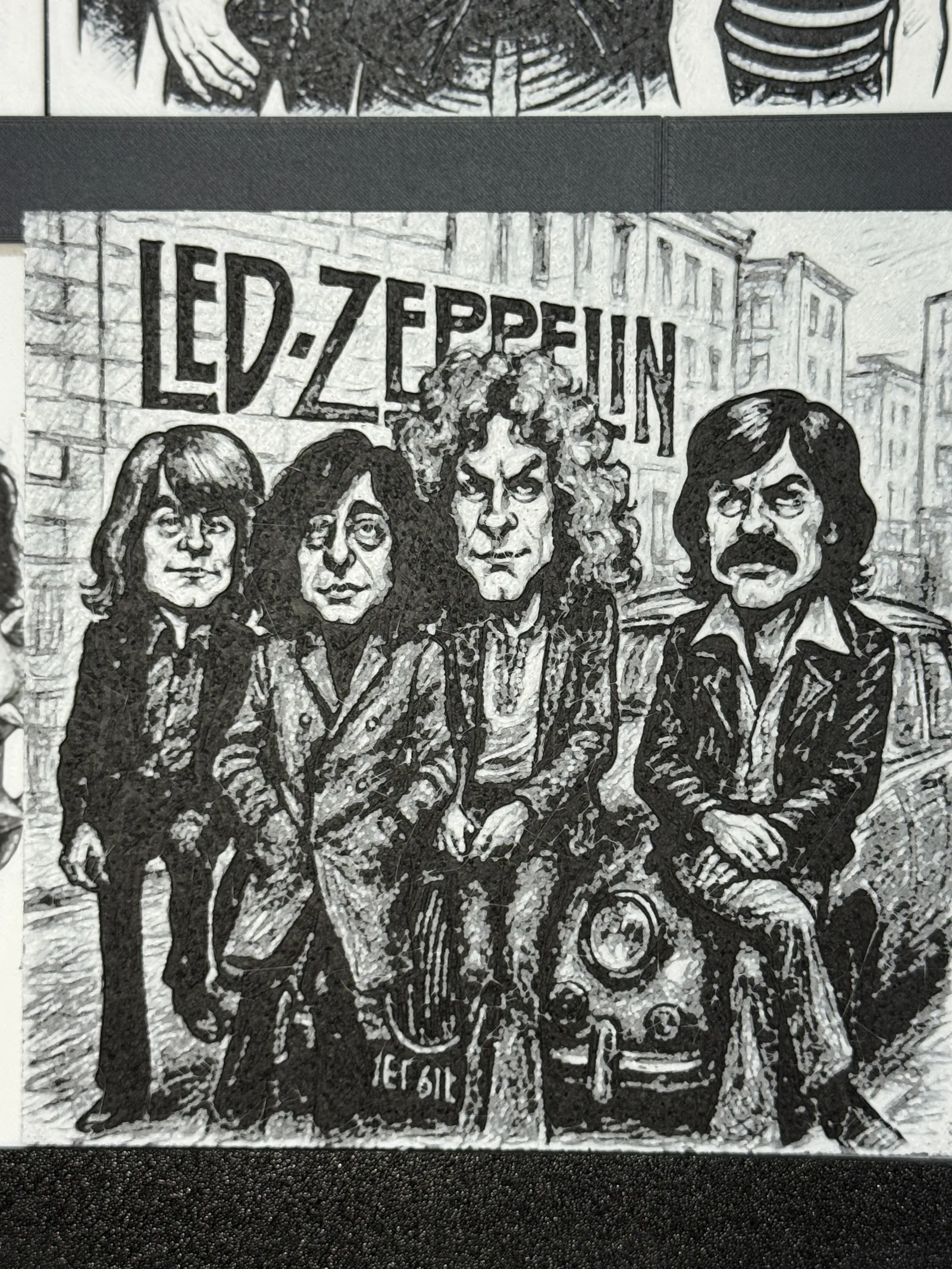 Hue Forge Karikatur Led Zeppelin