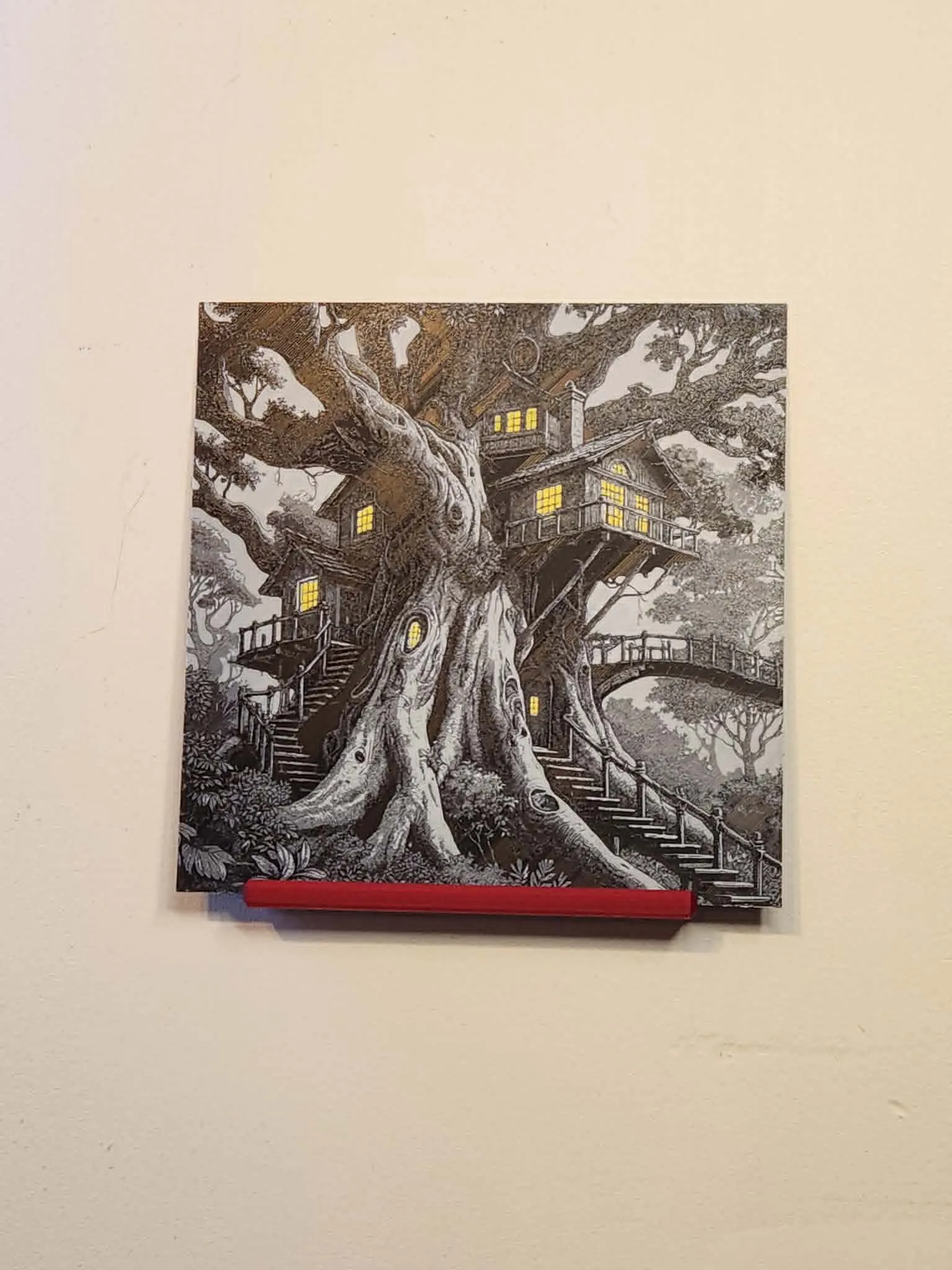 Hueforge - Treehouse in Giant Tree