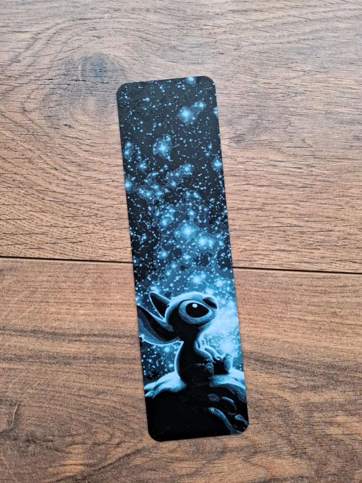 Stich and stars bookmark - hueforge