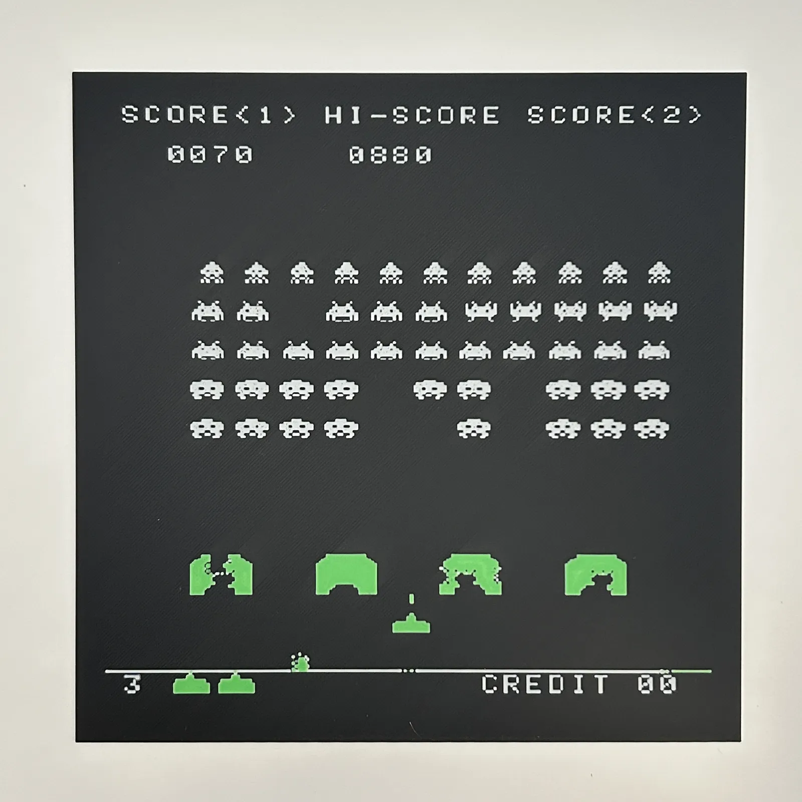 Space Invaders HueForge
