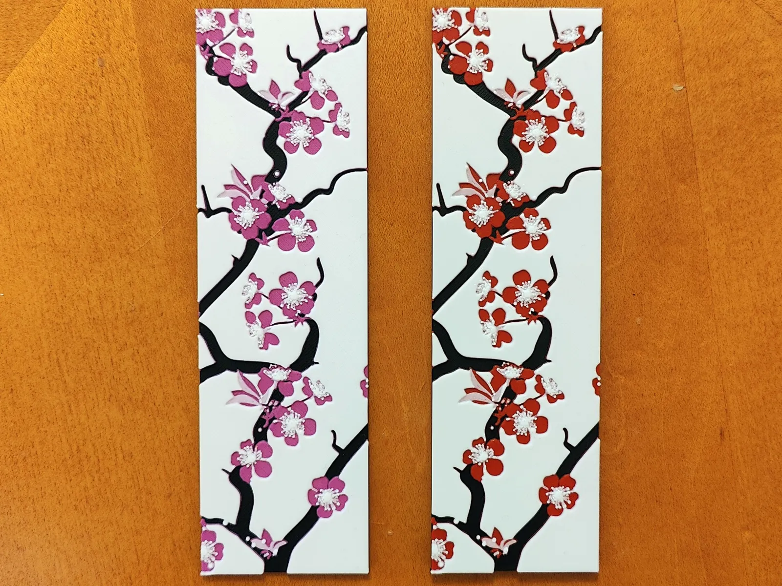 Cherry Blossom Bookmark - HueForge