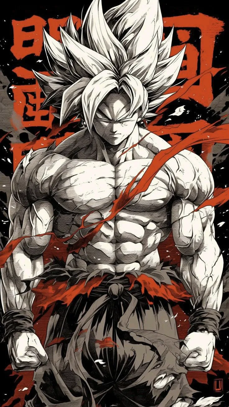 تابلو دیواری «Goku Hueforge»