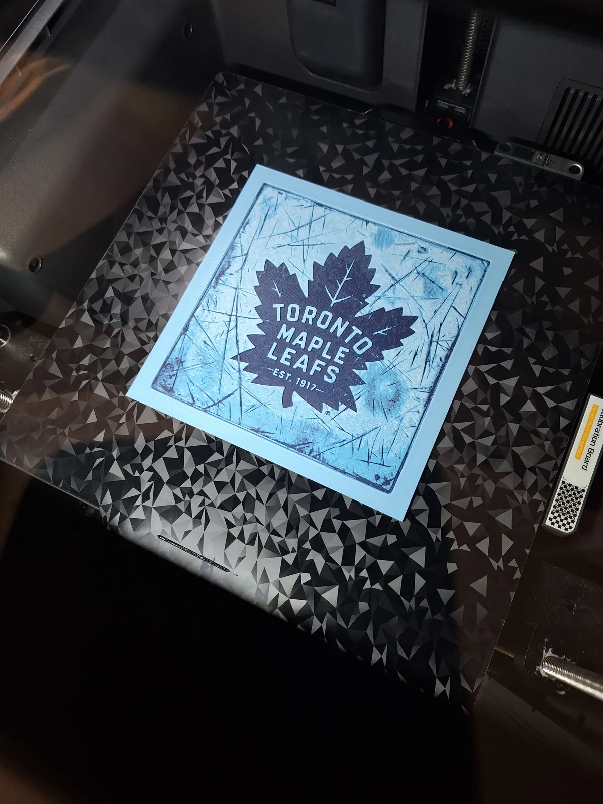 Toronto Maple Leafs - Hueforge Wall Art