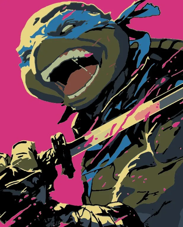 Hueforge: Teenage Mutant Ninja Turtles - Leonardo