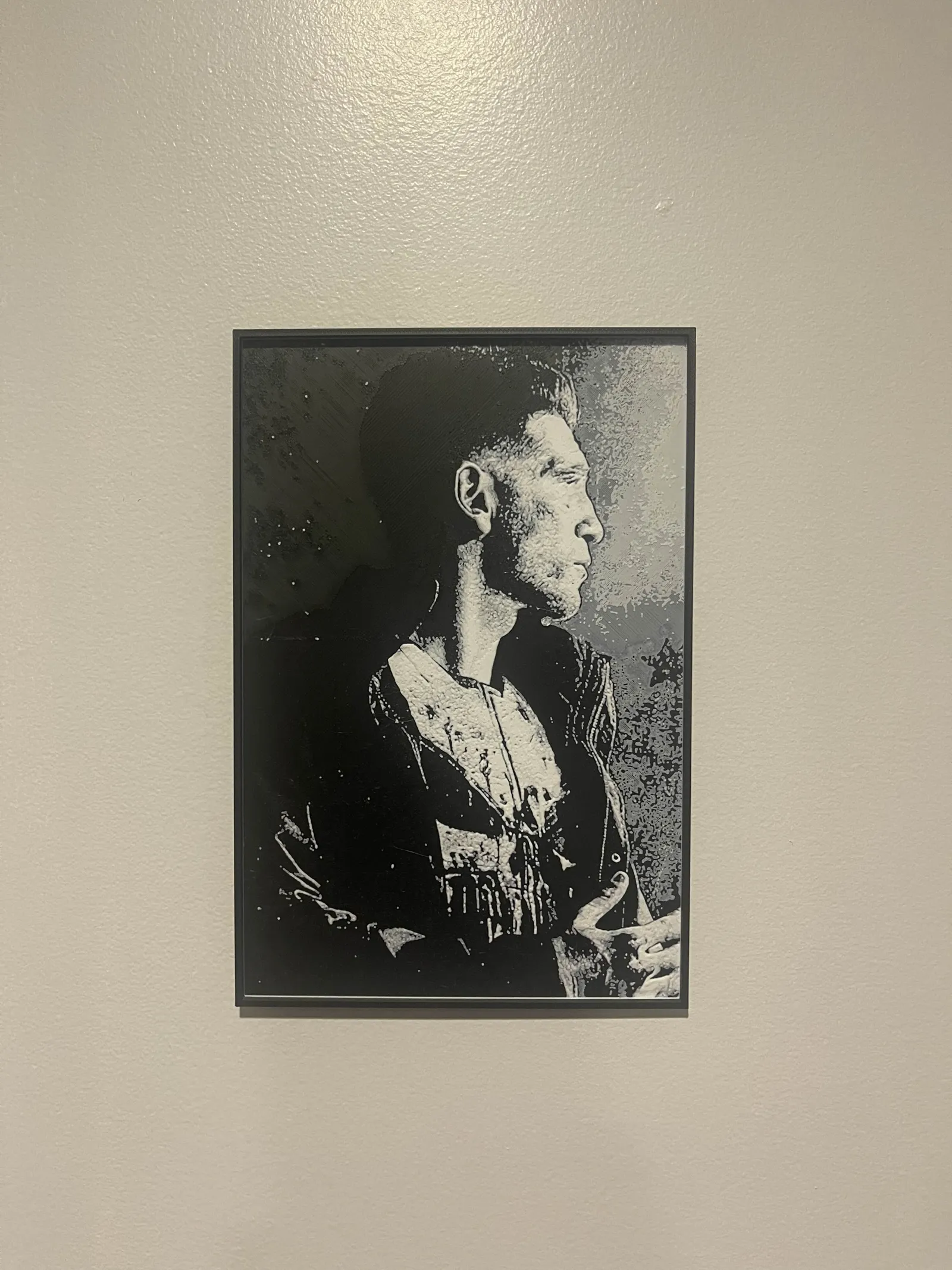 The Punisher Hueforge - Black and White