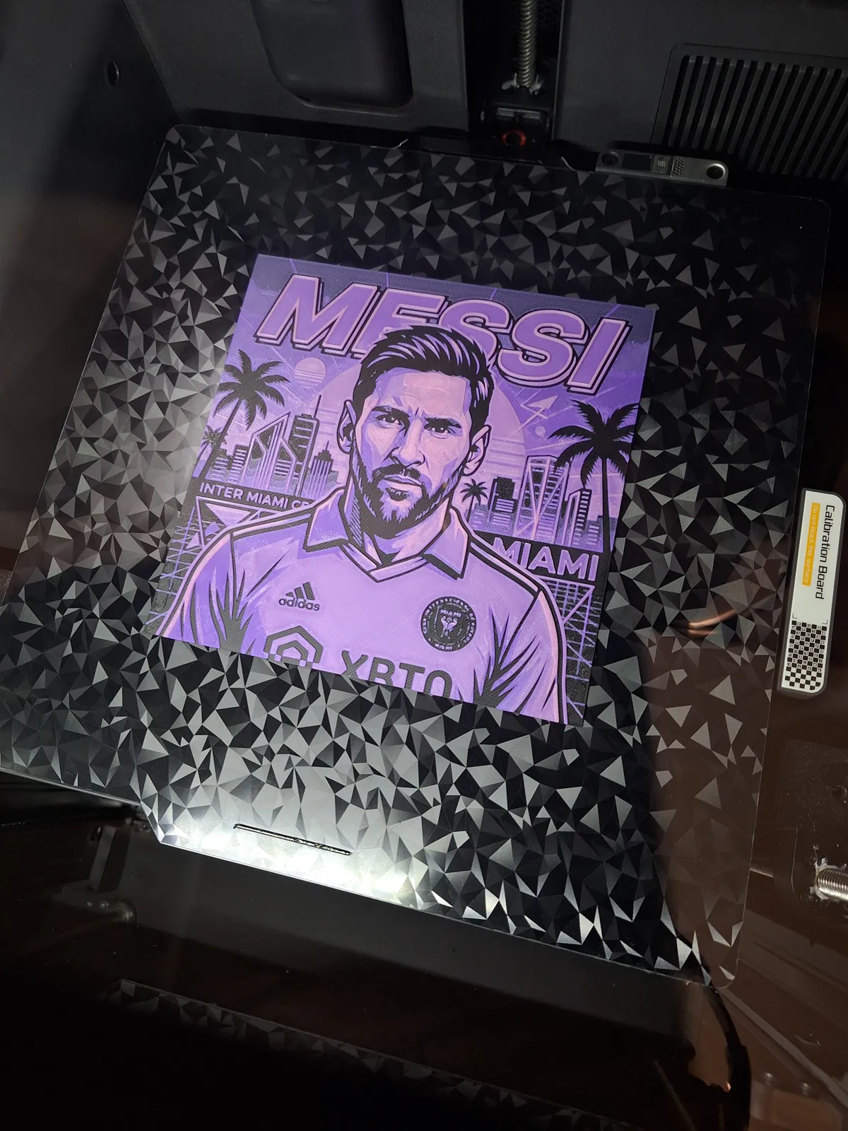 Miami Messi - 3 Colour Wall Art