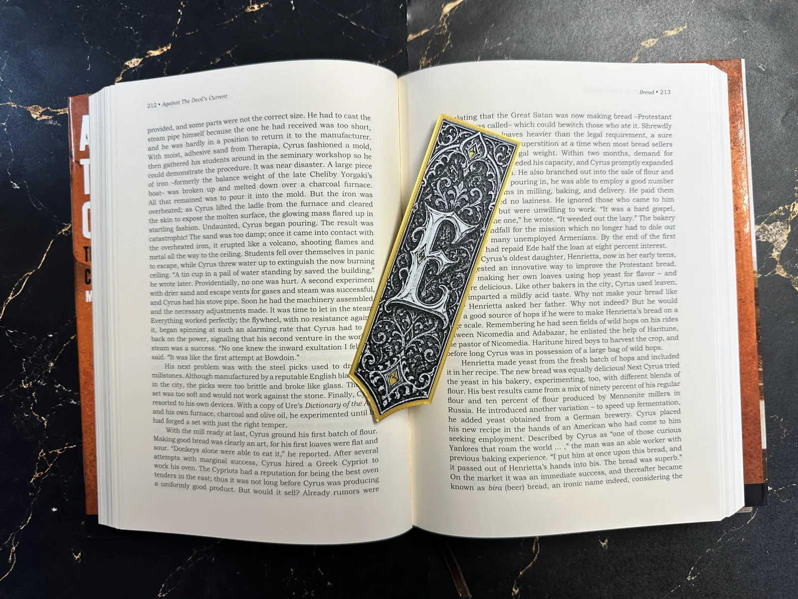 Gothic Letter E Bookmark - HueForge Alphabet