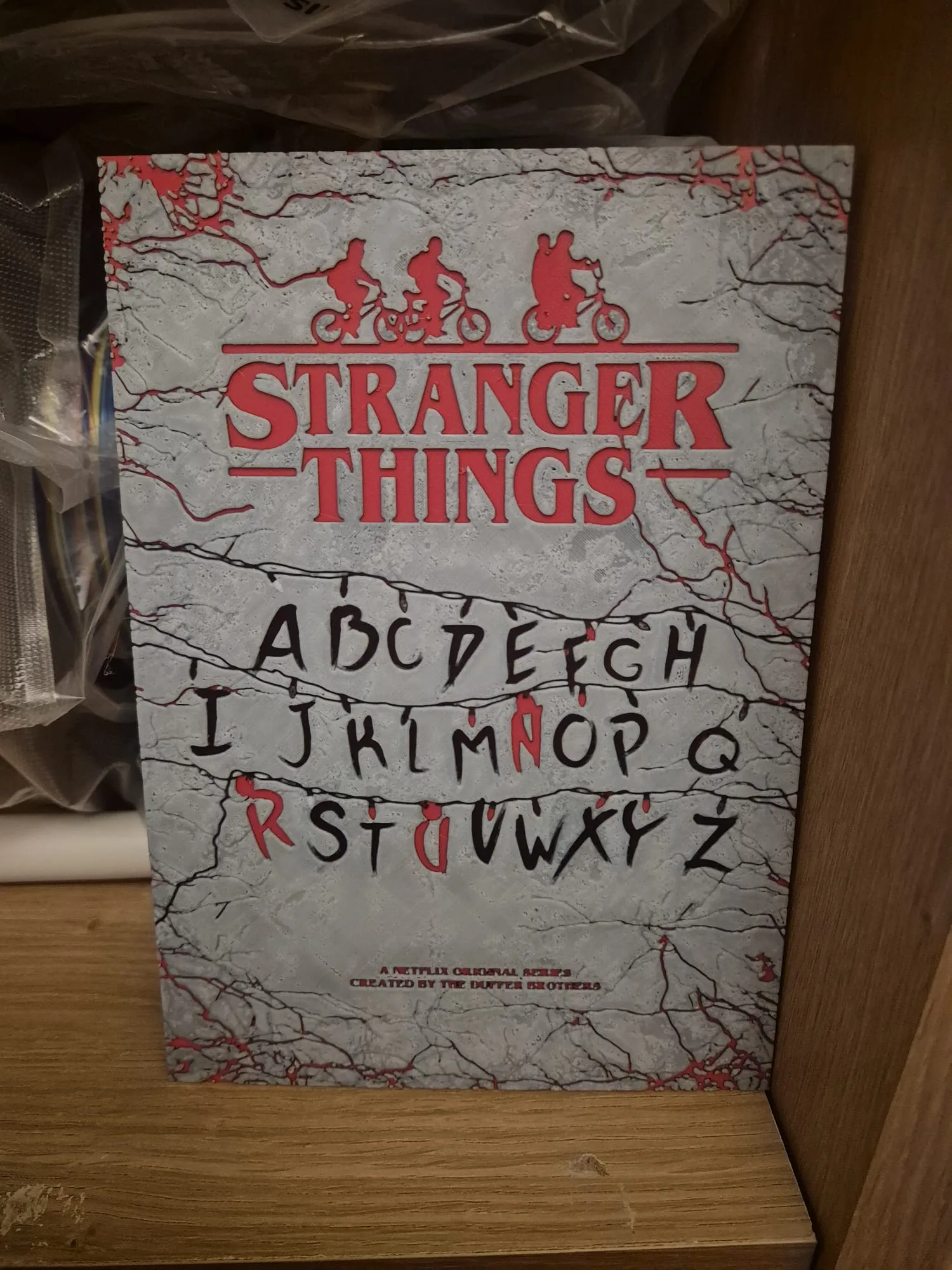 strangerthings poster hueforge