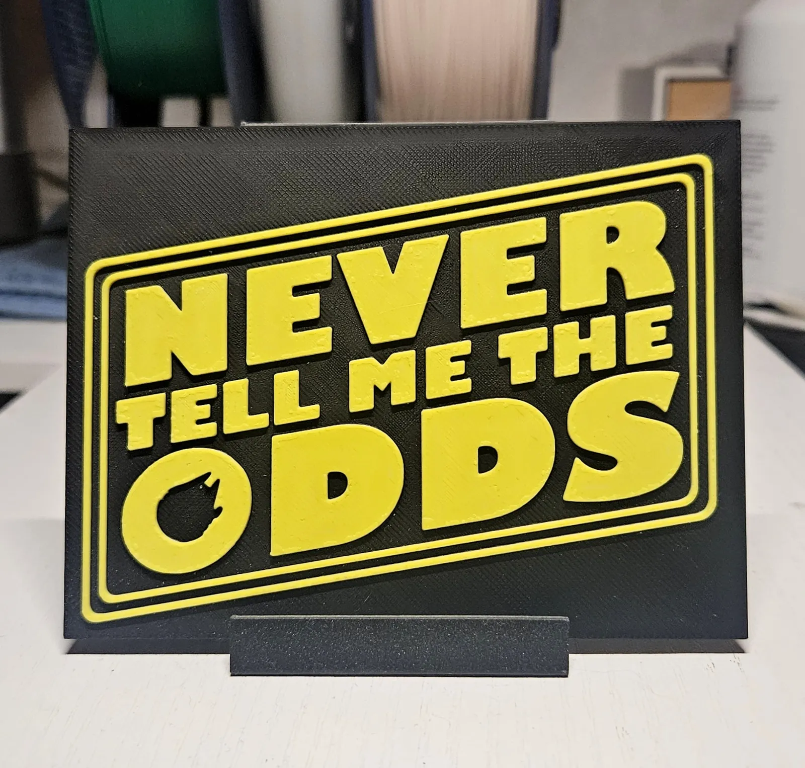 Star Wars Never Tell me the odds