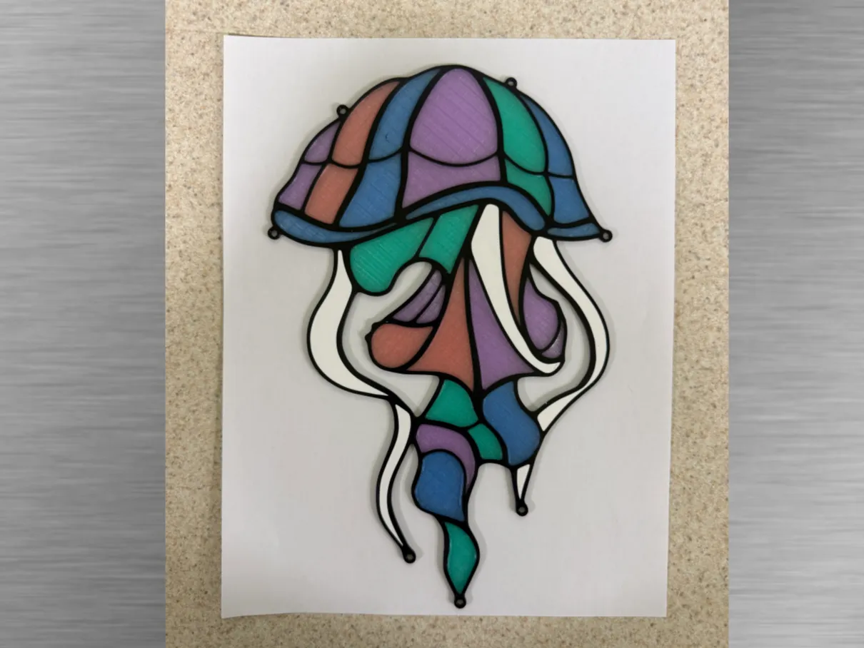 Jellyfish- Suncatcher