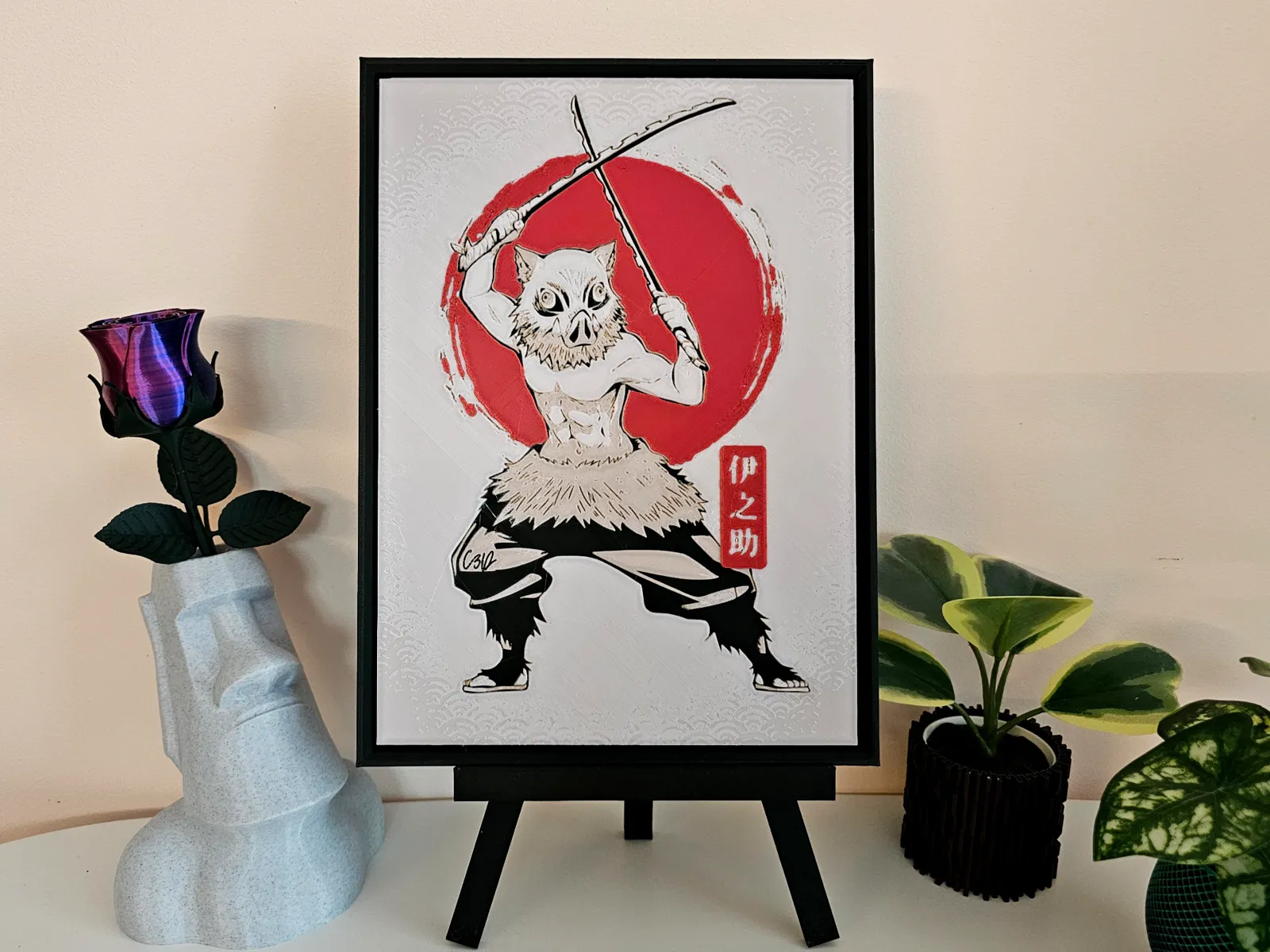 Inosuke Hashibira - Demon Slayer (HueForge)