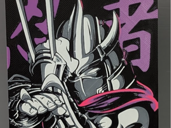 Shredder TMNT Hueforge