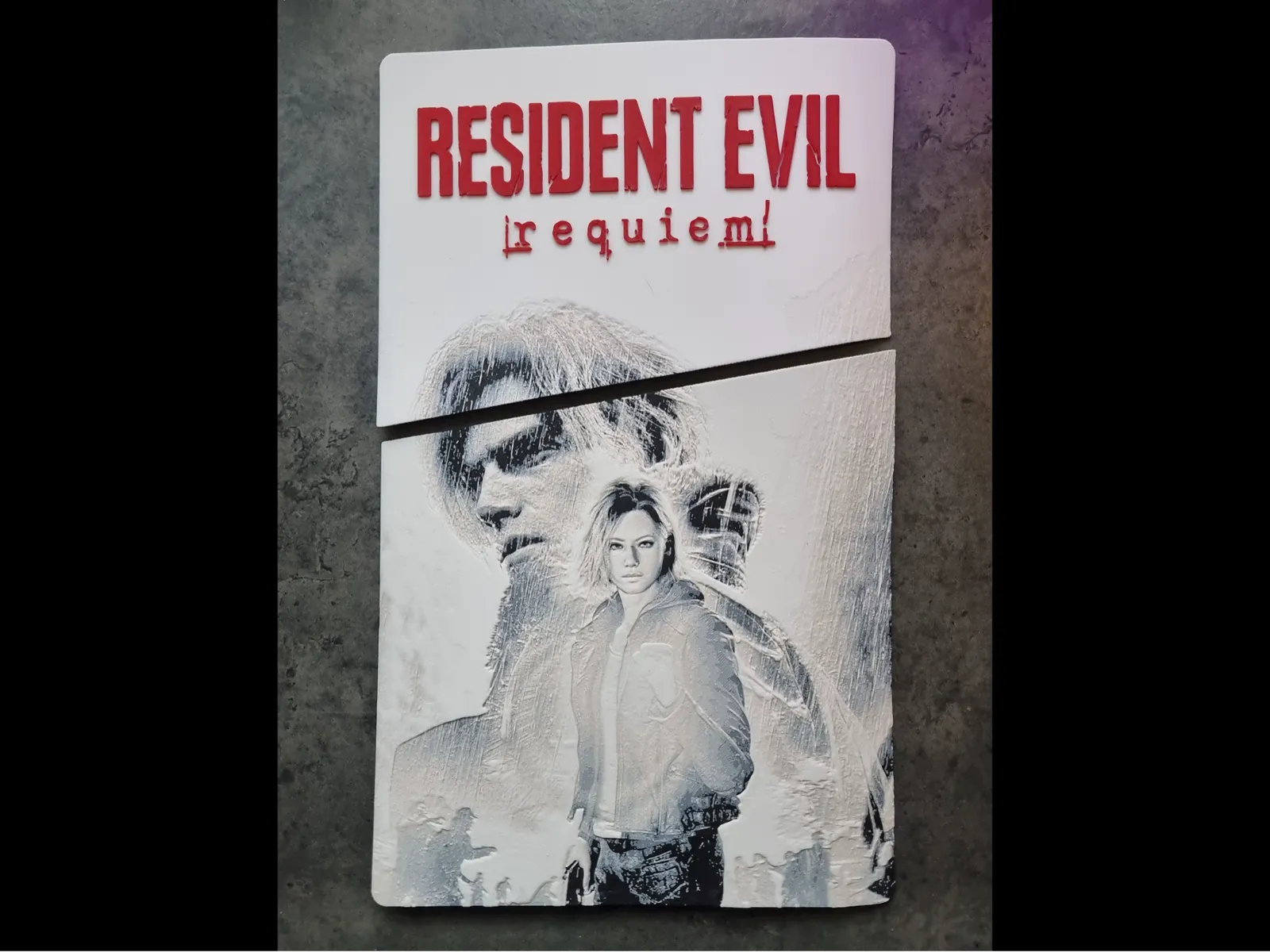 PS5 Slim Plates Resident Evil Requiem Grace & Leon