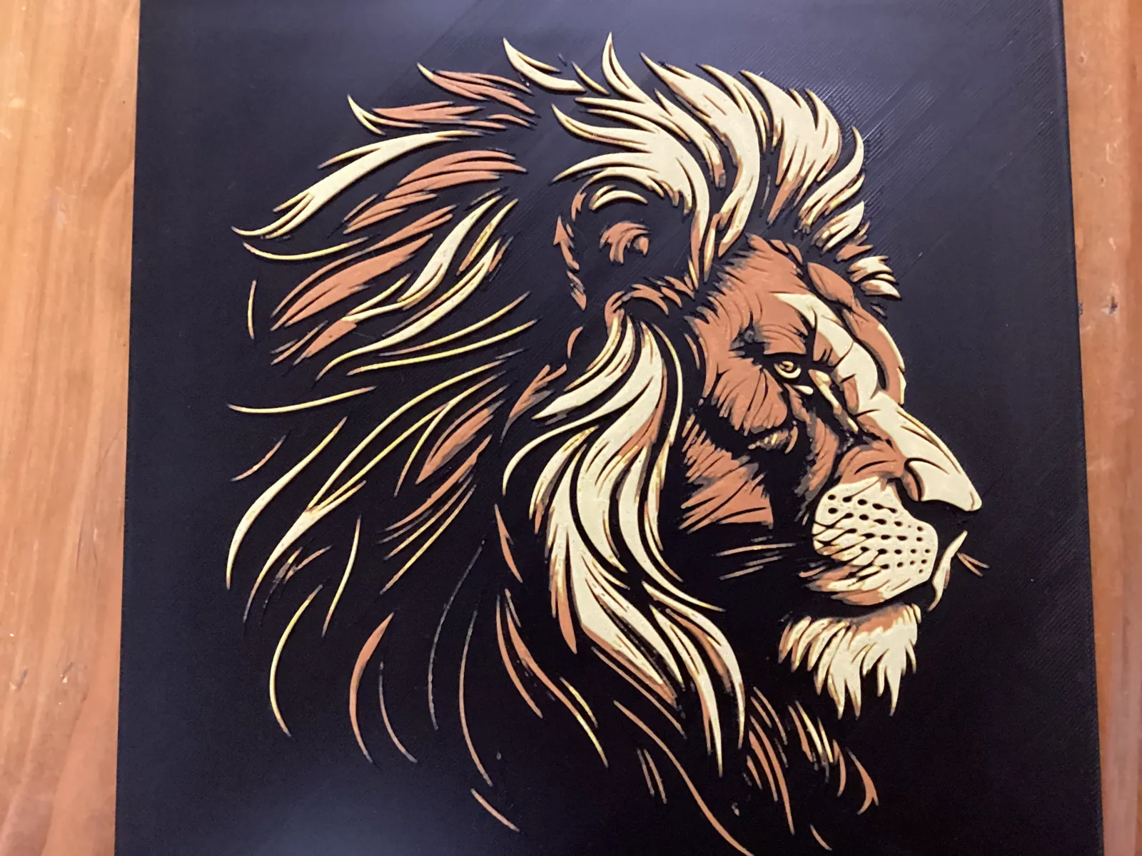 Lion hueforge