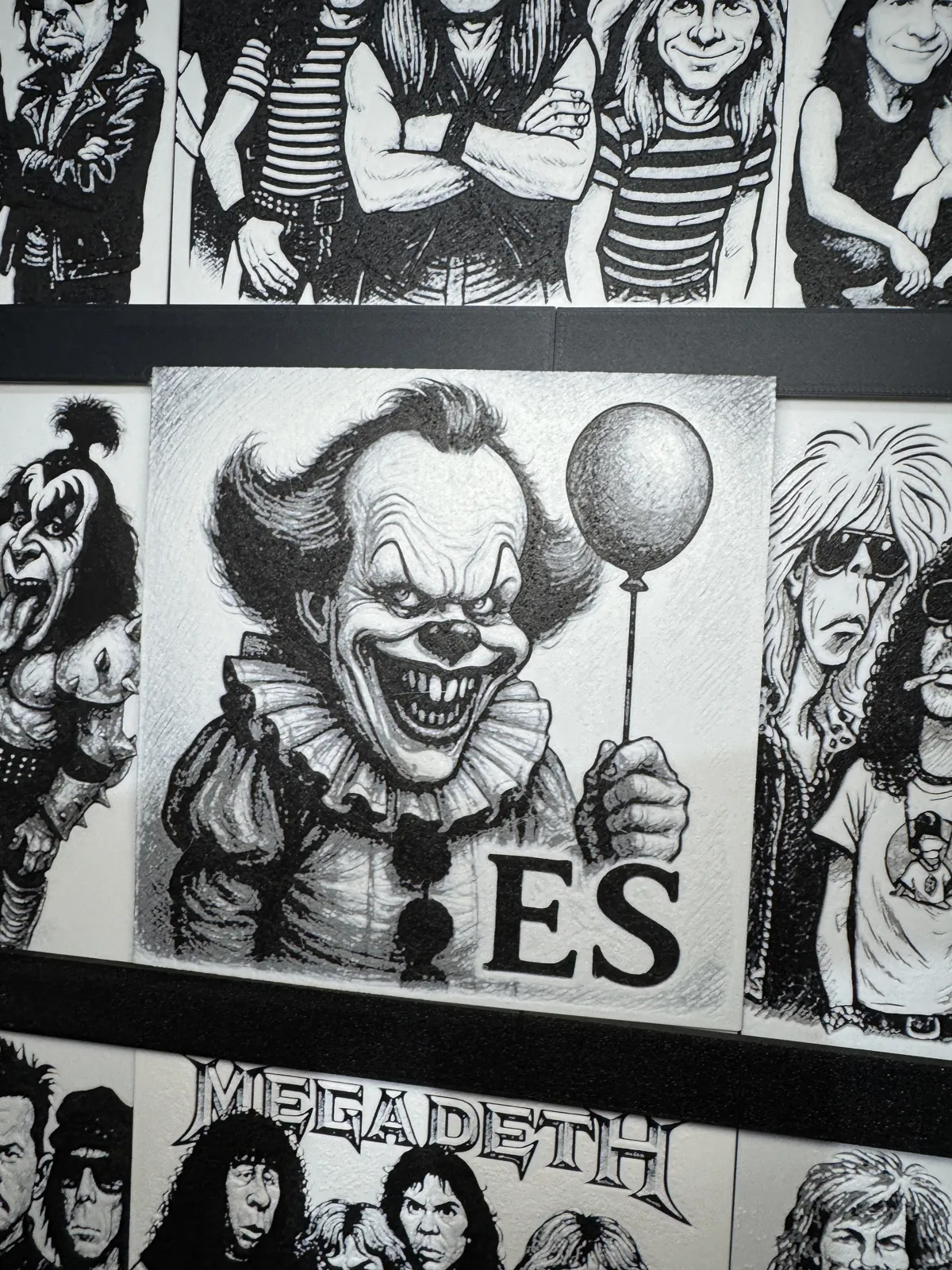 Hue Forge Karikatur Clown Pennywise aus ES