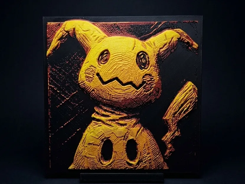 Mimikyu Carving - Hueforge