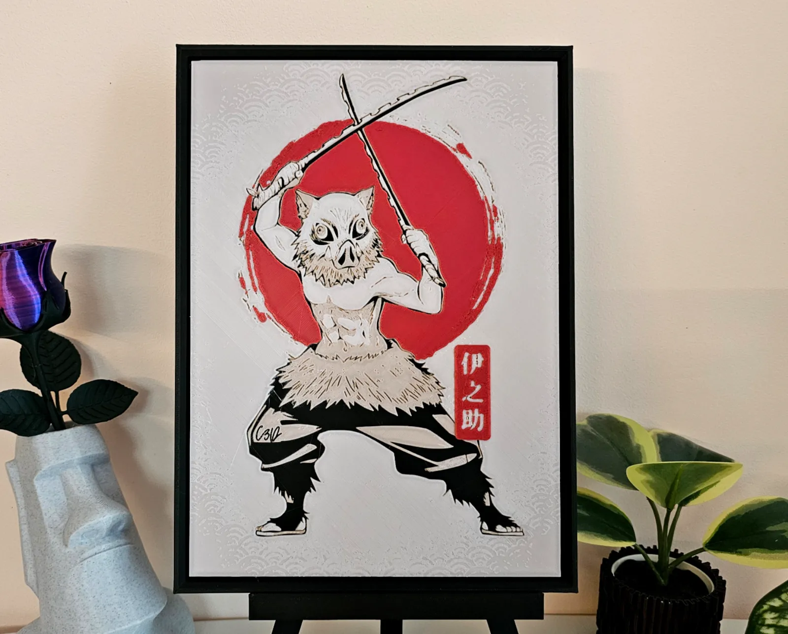 Inosuke Hashibira - Demon Slayer (HueForge)