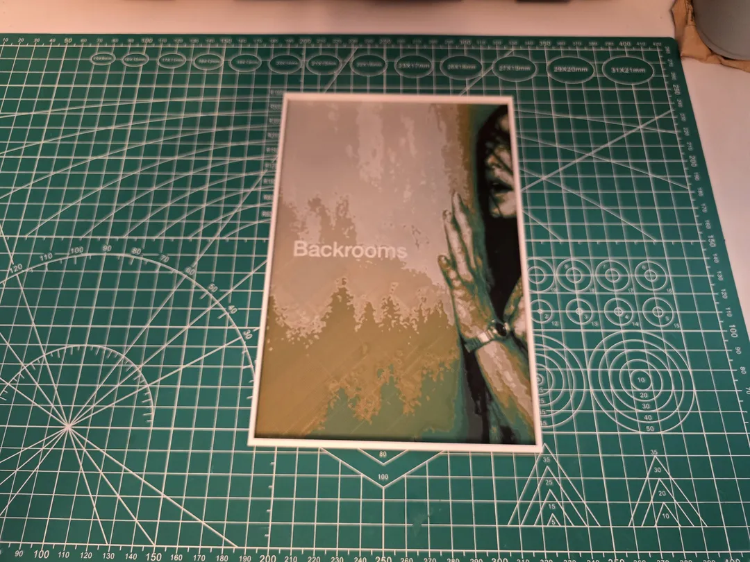 Backrooms Movie Poster - Hueforge Art